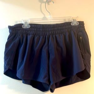 Lululemon running shorts navy blue size 12/large